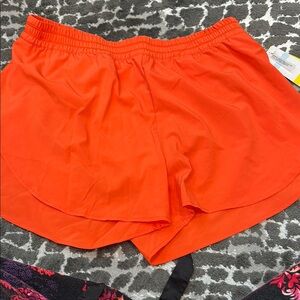 Women's Orange Athletic Shorts size small